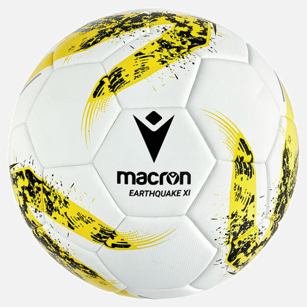 Earthquake XI voetbal N.5 kleur wit/geel