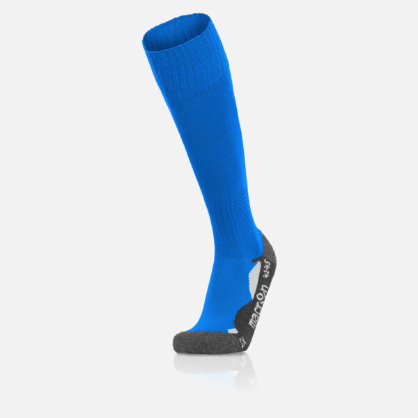 Rayon sokken kleur kobalt blauw